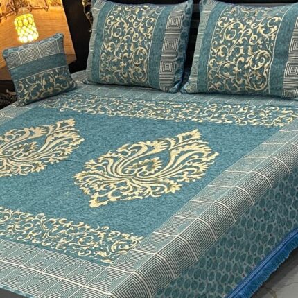4c Jaquard velvet Bedsheet